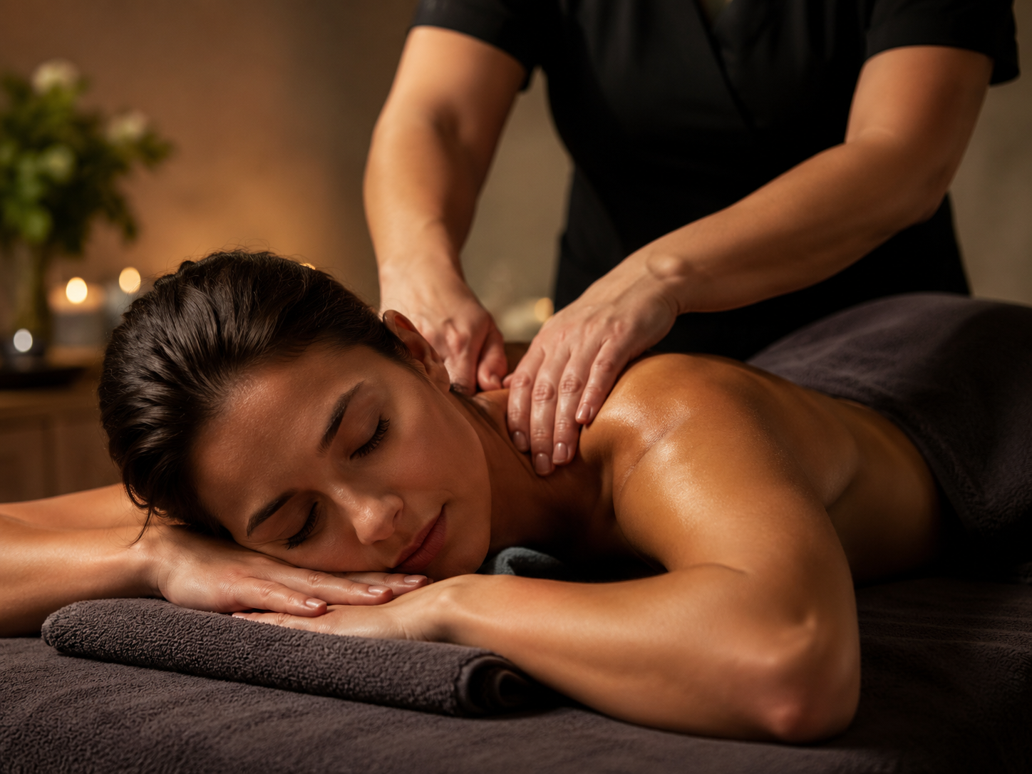 Therapeutic deep tissue massage