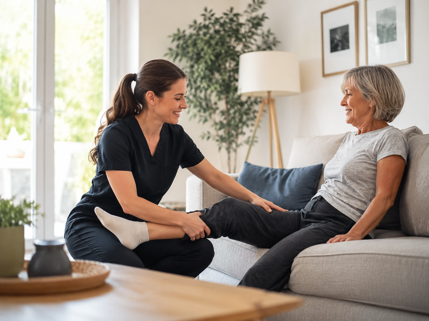Mobile in-home care